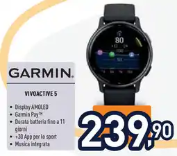 Unieuro GARMIN VIVOACTIVE 5 offerta