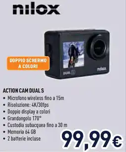 Nilox ACTION CAM DUAL S