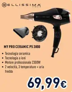 BELLISSIMA MY PRO CERAMIC P5 3800