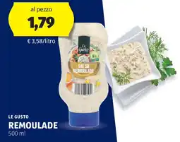 ALDI LE GUSTO remoulade offerta