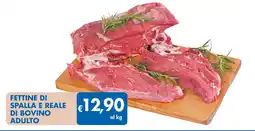 MD Discount Fettine di spalla e reale di bovino adulto offerta