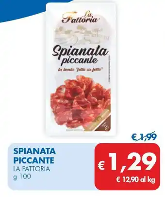MD Discount Spianata piccante LA FATTORIA offerta