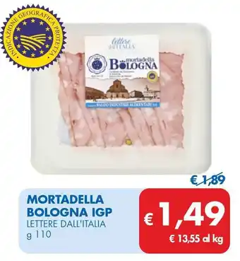 MD Discount Mortadella bologna igp LETTERE DALL'ITALIA offerta