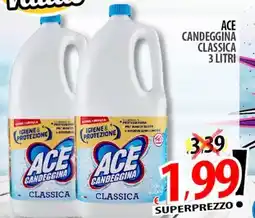 Il Genio Supermercato Ace candeggina classica offerta