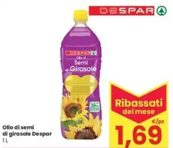 Eurospar Olio di semi di girasole Despar offerta