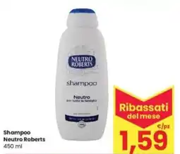 Eurospar Shampoo Neutro Roberts offerta