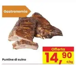 Eurospar Puntine di suino offerta
