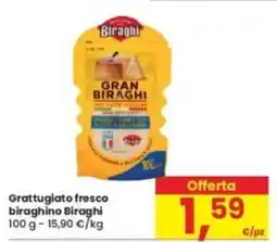 Eurospar Grattugiato fresco biraghino Biraghi offerta