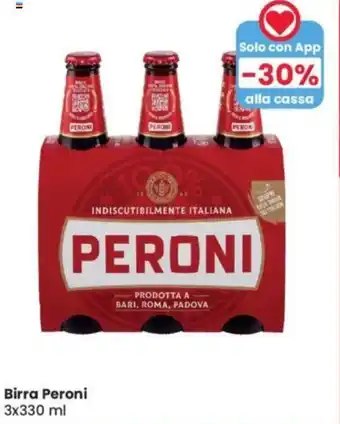 Eurospar Birra Peroni offerta