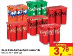 Eurospar Coca Cola, Fanta o Sprite offerta