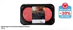 Eurospar Hamburger di scottona Despar Premium offerta