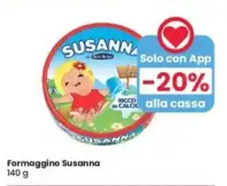 Eurospar Formaggino Susanna offerta