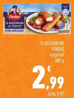 12 bastoncini FINDUS