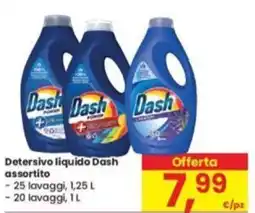 Eurospar Detersivo liquido Dash offerta