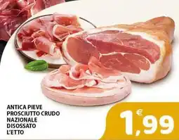 Antica pieve prosciutto crudo nazionale disossato