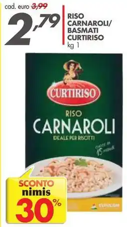 Italmark Riso carnaroli/ basmati CURTIRISO offerta
