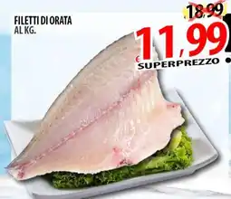 Il Genio Supermercato Filetti di orata offerta