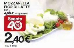 Ipercoop Mozzarella fior di latte offerta