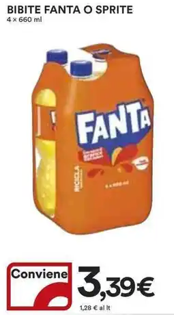 Ipercoop Bibite FANTA O SPRITE offerta