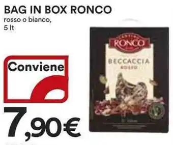 Ipercoop Bag in box  RONCO offerta