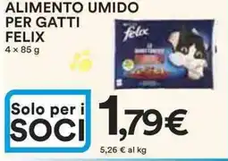 Ipercoop Alimento umido per gatti FELIX offerta