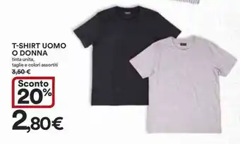 Ipercoop T-shirt uomo o donna offerta