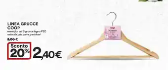 Ipercoop Linea grucce COOP offerta