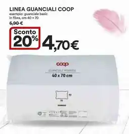 Ipercoop Linea guanciali COOP offerta