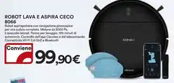 Ipercoop ROBOT LAVA E ASPIRA CECO 8066 Robot aspirapolvere offerta