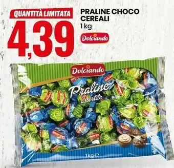 Eurospin Praline choco cereali offerta