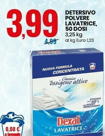 Eurospin Detersivo polvere lavatrice offerta