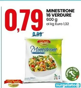 Eurospin Minestrone 16 verdure offerta