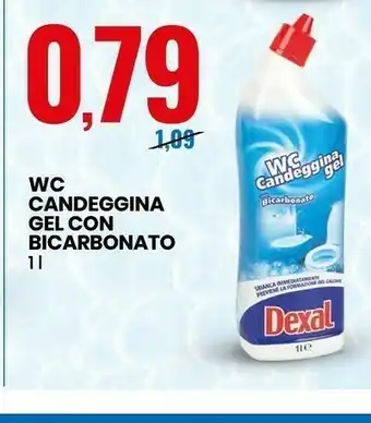 Wc candeggina gel con bicarbonato