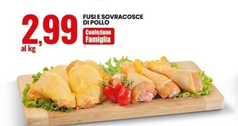 Eurospin Fusi e sovracosce di pollo offerta