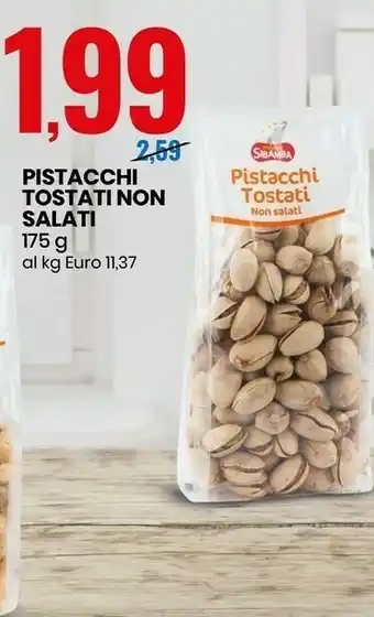 Eurospin Pistacchi tostati non salati offerta