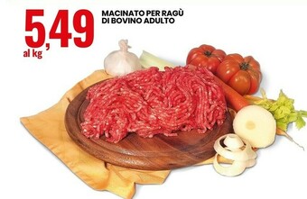Eurospin Macinato per ragu di bovino adulto offerta
