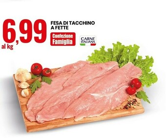 Eurospin Fesa di tacchino a fette offerta