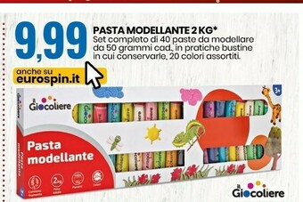 Eurospin Pasta modellante 2 kg offerta