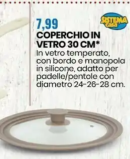 Eurospin Coperchio in vetro offerta