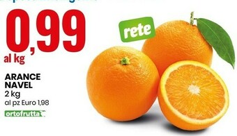Eurospin Arance navel offerta