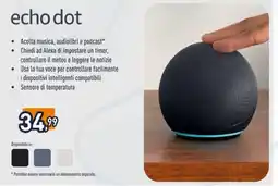 Unieuro echo dot offerta