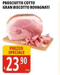 Tigros Prosciutto cotto gran biscotto ROVAGNATI offerta