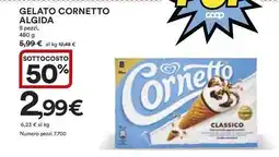 Ipercoop Gelato cornetto ALGIDA offerta