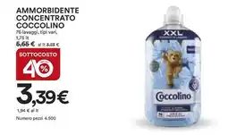 Ipercoop Ammorbidente concentrato COCCOLINO offerta