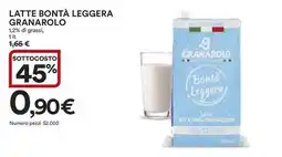 Ipercoop Latte bontà leggera GRANAROLO offerta