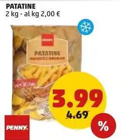 PENNY Patatine offerta