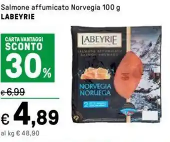 Iper La Grande Salmone affumicato Norvegia LABEYRIE offerta