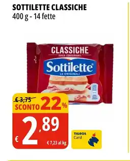 Tigros Sottilette CLASSICHE offerta