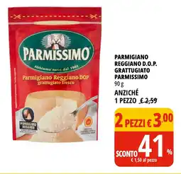 Tigros Parmigiano reggiano d.o.p. grattugiato PARMISSIMO offerta