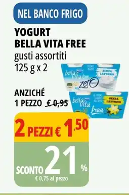 Tigros Yogurt bella vita free offerta